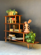 Load image into Gallery viewer, Retro Four-Tiered Shelving Unit