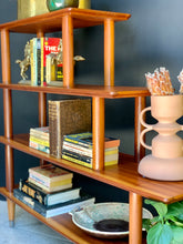 Load image into Gallery viewer, Retro Four-Tiered Shelving Unit
