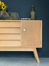 Load image into Gallery viewer, Oak Retro Sideboard