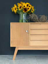 Load image into Gallery viewer, Oak Retro Sideboard