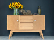 Load image into Gallery viewer, Oak Retro Sideboard