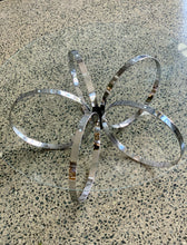 Load image into Gallery viewer, Chrome & Glass coffee table