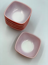 Load image into Gallery viewer, Red retro pyrex ramekin bowls
