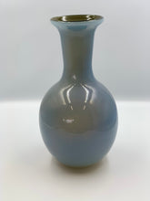 Load image into Gallery viewer, Blue Art Glass Vase