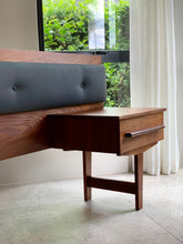 Load image into Gallery viewer, Mid-Century Headboard & Pedestals