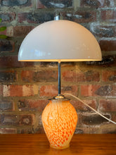 Load image into Gallery viewer, Vintage WMF Ikora glass table lamp