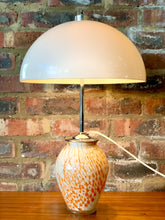 Load image into Gallery viewer, Vintage WMF Ikora glass table lamp