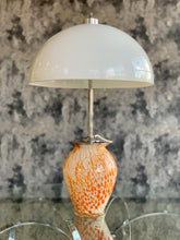 Load image into Gallery viewer, Vintage WMF Ikora glass table lamp