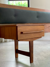 Load image into Gallery viewer, Mid-Century Headboard & Pedestals