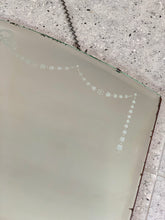 Load image into Gallery viewer, Vintage Etched Glass Mirror