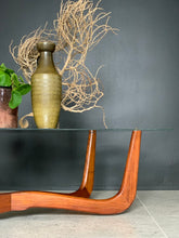 Load image into Gallery viewer, Mid-Century Coffee Table With Glass Top