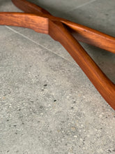 Load image into Gallery viewer, Mid-Century Coffee Table With Glass Top