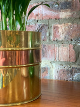 Load image into Gallery viewer, Vintage Brass Planters