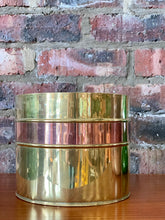 Load image into Gallery viewer, Vintage Brass Planters
