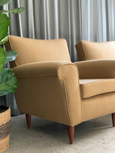 Load image into Gallery viewer, Pair Of Mid-Century Lounge Armchairs