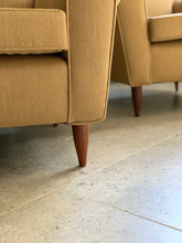 Load image into Gallery viewer, Pair Of Mid-Century Lounge Armchairs