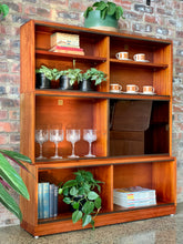 Load image into Gallery viewer, ''Simplex'' mahogany stackable bookcase