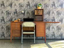 Load image into Gallery viewer, Mid-Century Mahogany Desk