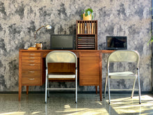 Load image into Gallery viewer, Mid-Century Mahogany Desk