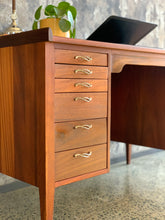 Load image into Gallery viewer, Mid-Century Mahogany Desk