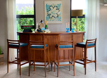 Load image into Gallery viewer, Mid-Century Bar & 5 Bar Chairs