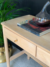 Load image into Gallery viewer, Oak Console/Entrance Table