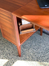 Load image into Gallery viewer, Mid-Century Mahogany Desk