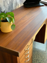 Load image into Gallery viewer, Mid-Century Mahogany Desk