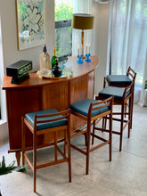 Load image into Gallery viewer, Mid-Century Bar & 5 Bar Chairs