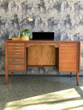 Load image into Gallery viewer, Mid-Century Mahogany Desk