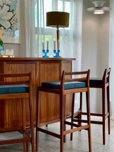 Load image into Gallery viewer, Mid-Century Bar & 5 Bar Chairs