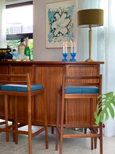 Load image into Gallery viewer, Mid-Century Bar & 5 Bar Chairs