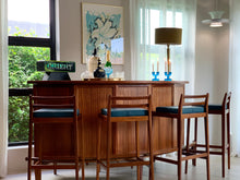 Load image into Gallery viewer, Mid-Century Bar & 5 Bar Chairs