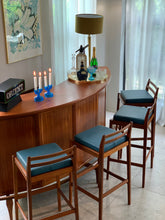 Load image into Gallery viewer, Mid-Century Bar & 5 Bar Chairs
