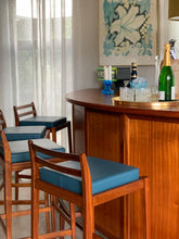 Load image into Gallery viewer, Mid-Century Bar & 5 Bar Chairs