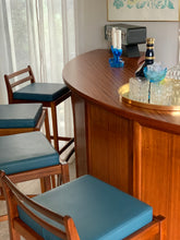 Load image into Gallery viewer, Mid-Century Bar & 5 Bar Chairs