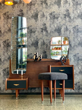 Load image into Gallery viewer, Mid-Century Dresser & Stool