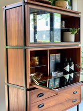 Load image into Gallery viewer, Mid-Century Steel & Wood Unit