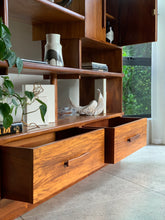 Load image into Gallery viewer, Mid-Century Wall Unit / Room Divider in Solid Kiaat