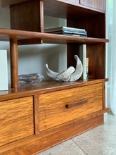 Load image into Gallery viewer, Mid-Century Wall Unit / Room Divider in Solid Kiaat