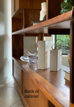 Load image into Gallery viewer, Mid-Century Wall Unit / Room Divider in Solid Kiaat