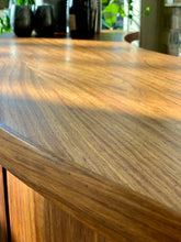 Load image into Gallery viewer, Kiaat bar counter including three bar chairs
