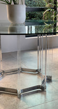 Load image into Gallery viewer, Mid-Century Lucite & Chrome Dining Set