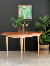 Load image into Gallery viewer, Mid-Century Oval, Extendable Dining Table