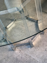 Load image into Gallery viewer, Mid-Century Lucite & Chrome Dining Set