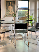 Load image into Gallery viewer, Mid-Century Lucite & Chrome Dining Set