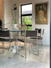 Load image into Gallery viewer, Mid-Century Lucite & Chrome Dining Set