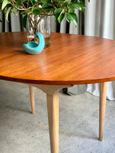 Load image into Gallery viewer, Mid-Century Oval, Extendable Dining Table