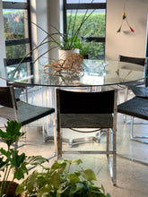 Load image into Gallery viewer, Mid-Century Lucite & Chrome Dining Set