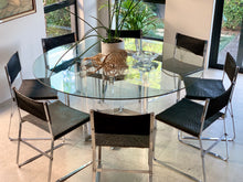 Load image into Gallery viewer, Mid-Century Lucite & Chrome Dining Set